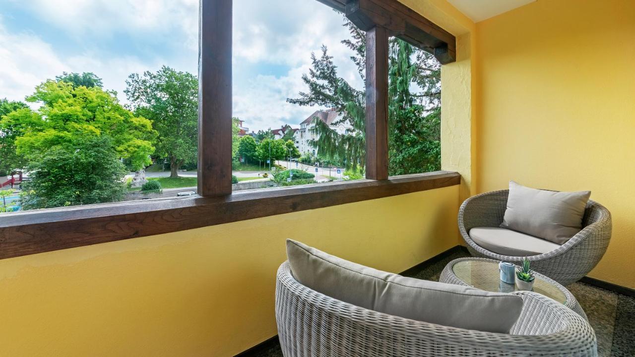 רדולפצל אם בודנזי Hotel Am Stadtgarten מראה חיצוני תמונה